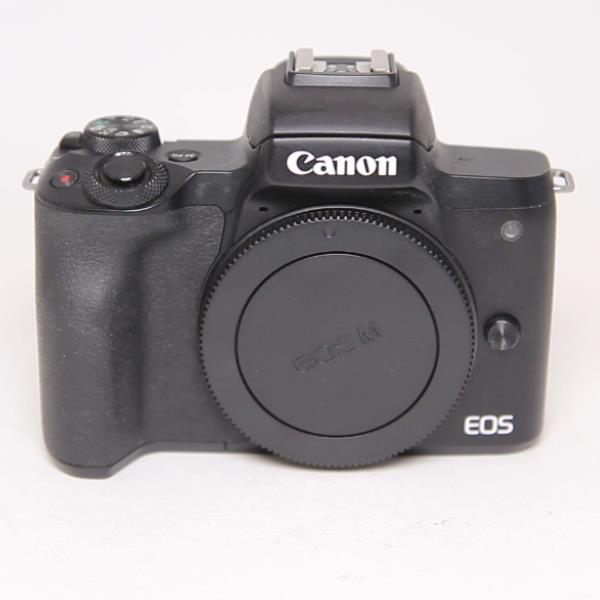 Used Canon EOS M50 Mark II Mirrorless Camera Body Only Black