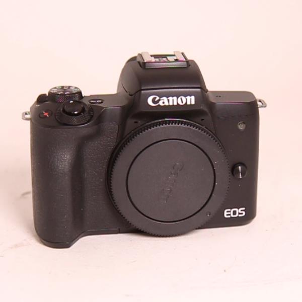 Used Canon EOS M50 Mark II Mirrorless Camera Body Only Black