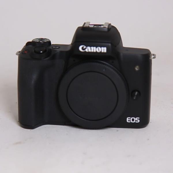 Used Canon EOS M50 Mark II Mirrorless Camera Body Only Black
