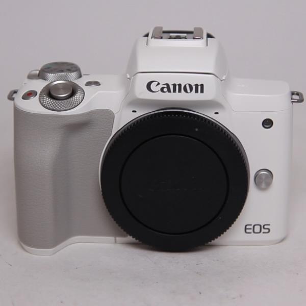 Canon EOS M50 Mark II Mirrorless Camera Body - White