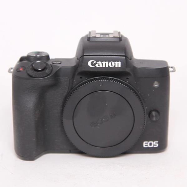 Used Canon EOS M50 Mark II Mirrorless Camera Body Only Black