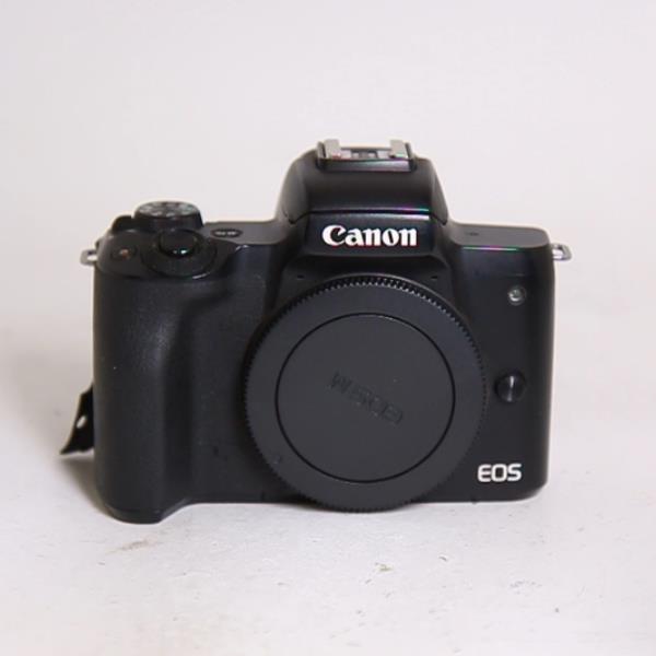 Used Canon EOS M50 Mark II Mirrorless Camera Body Only Black
