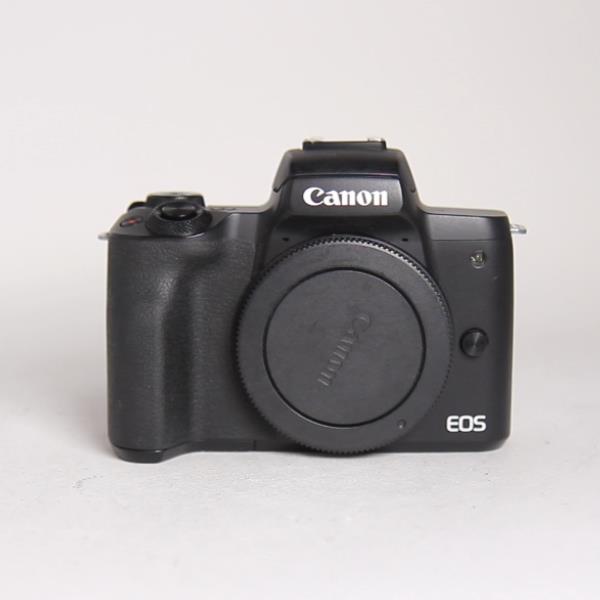 Used Canon EOS M50 Mark II Mirrorless Camera Body Only Black