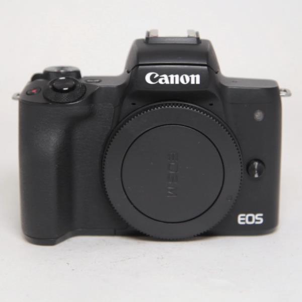 Used Canon EOS M50 Mark II Mirrorless Camera Body Only Black