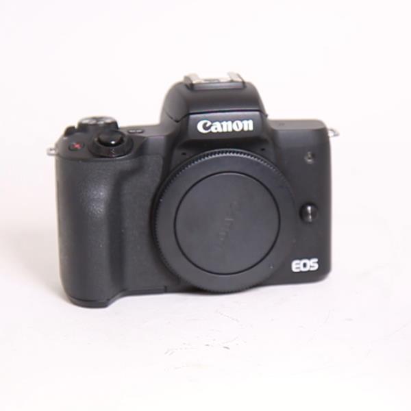 Used Canon EOS M50 Mark II Mirrorless Camera Body Only Black