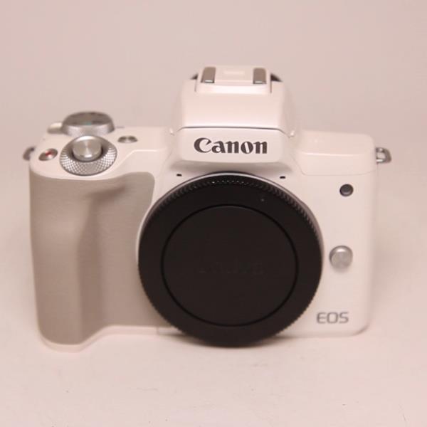 Used Canon EOS M50 Mirrorless Camera Body White