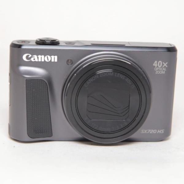 Used Canon PowerShot SX720 HS Compact Camera - Black