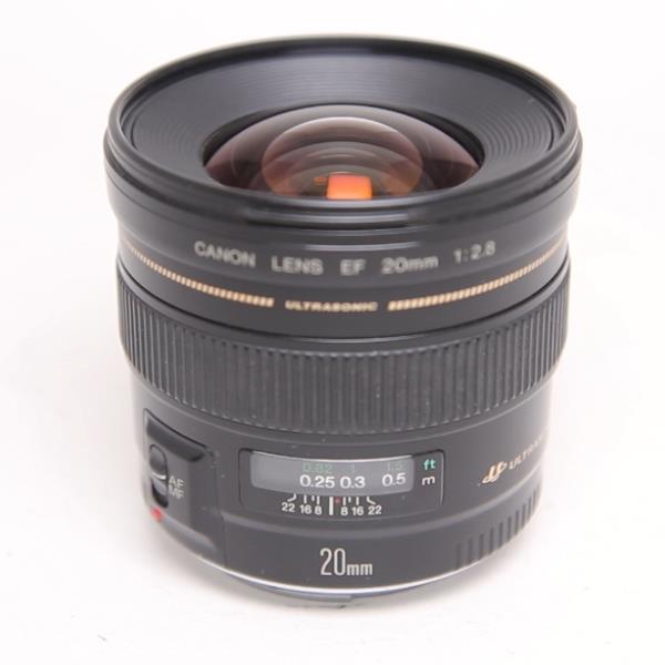 Used Canon EF 20mm f/2.8 USM Ultra Wide Angle Lens