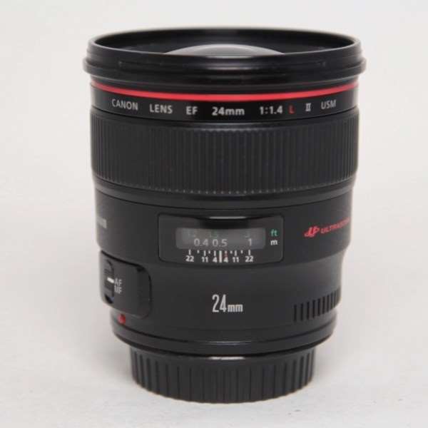 Used Canon EF 24mm f/1.4L II USM Wide Angle Lens