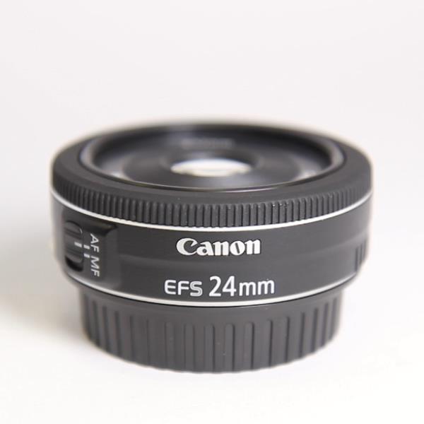 Used Canon EF-S 24mm f/2.8 STM Wide Angle Pancake Lens