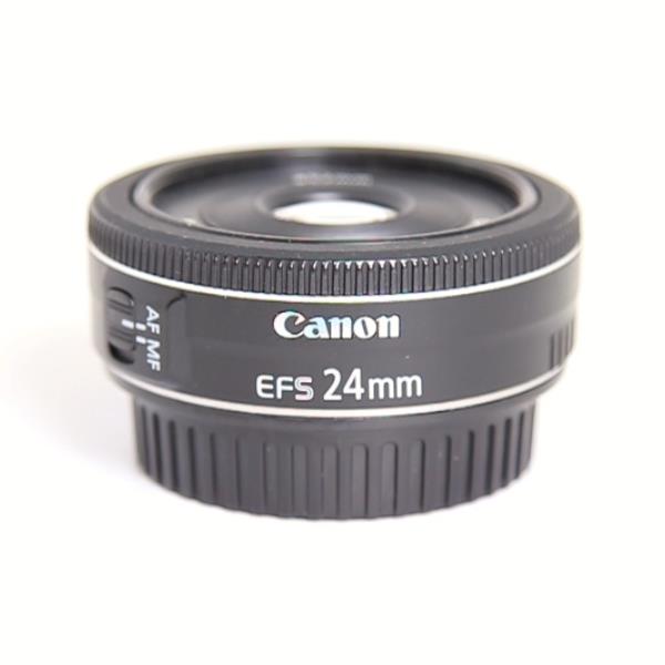 Used Canon EF-S 24mm f/2.8 STM Wide Angle Pancake Lens