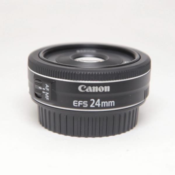 Used Canon EF-S 24mm f/2.8 STM Wide Angle Pancake Lens