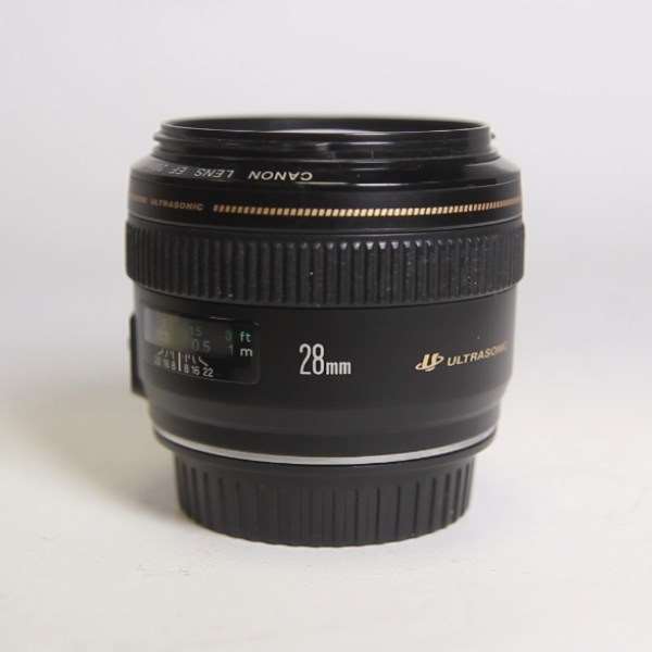 Used Canon EF 28mm f/1.8 USM Wide Angle Lens