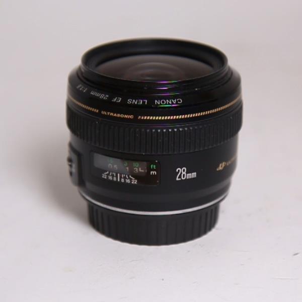 Used Canon EF 28mm f/1.8 USM Wide Angle Lens