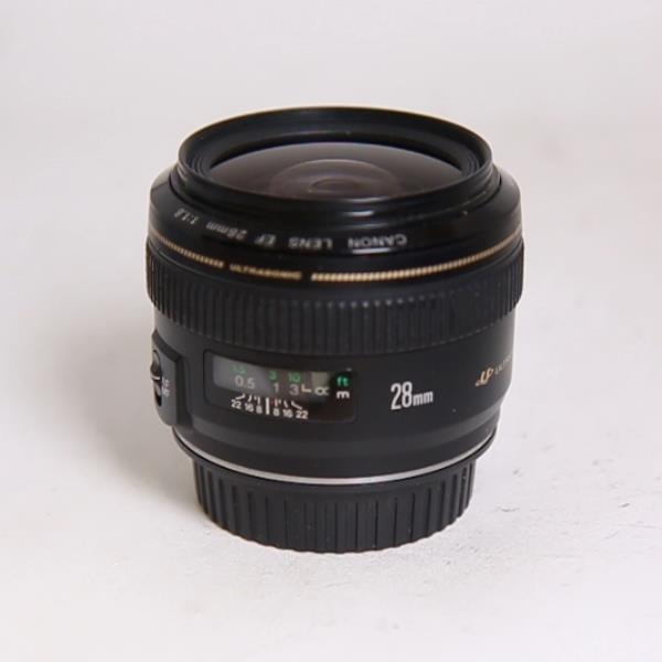 Used Canon EF 28mm f/1.8 USM Wide Angle Lens