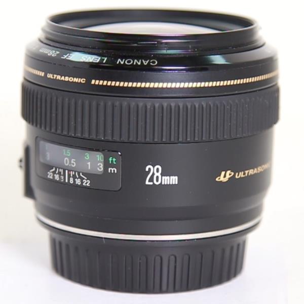 Used Canon EF 28mm f/1.8 USM Wide Angle Lens