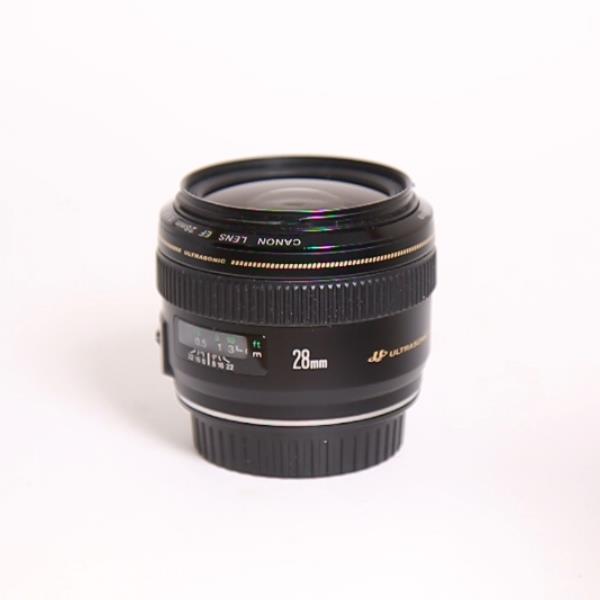 Used Canon EF 28mm f/1.8 USM Wide Angle Lens
