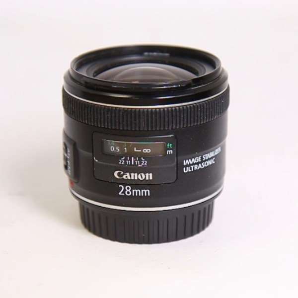 Used Canon EF 28mm f/2.8 IS USM Wide Angle Lens