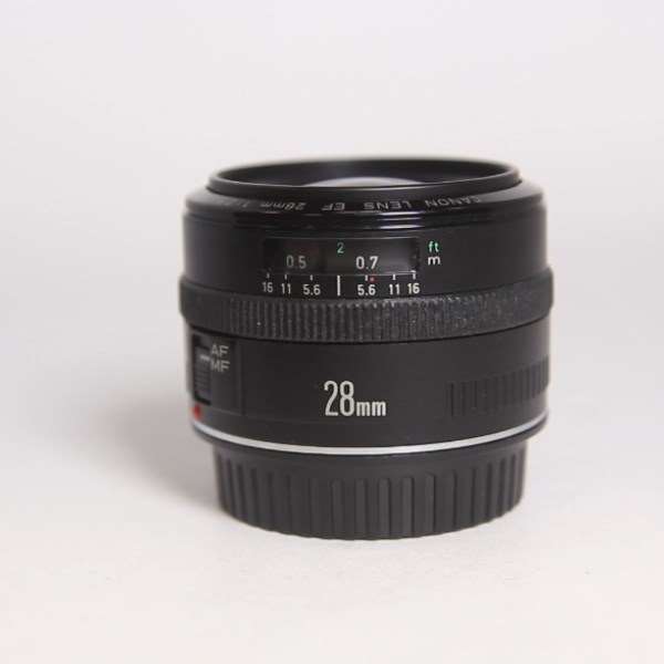 Used Canon EF 28mm f/2.8 IS USM Wide Angle Lens