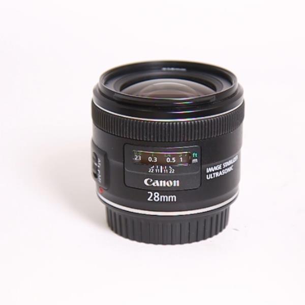Used Canon EF 28mm f/2.8 IS USM Wide Angle Lens