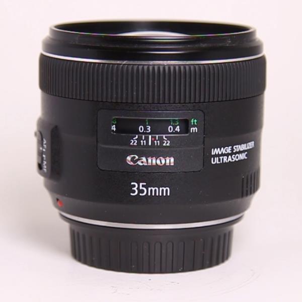 Used Canon EF 35mm f/2 IS USM Wide Angle Lens