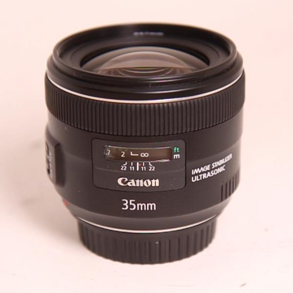Used Canon EF 35mm f/2 IS USM Wide Angle Lens