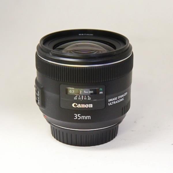 Used Canon EF 35mm f/2 IS USM Wide Angle Lens