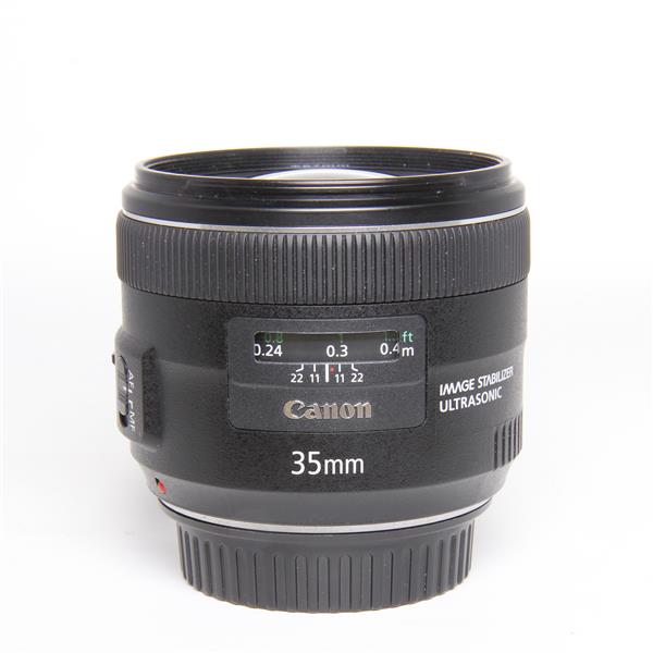 Used Canon EF 35mm f/2 IS USM Wide Angle Lens