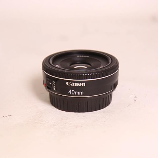 Used Canon EF 40mm f/2.8 STM Pancake Lens