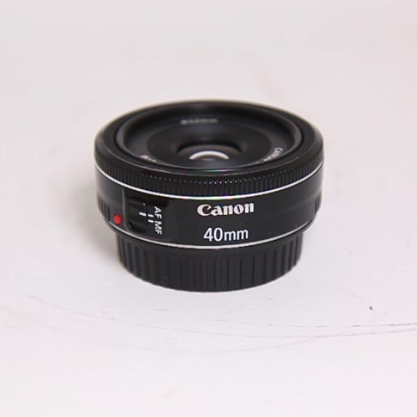 Used Canon EF 40mm f/2.8 STM Pancake Lens