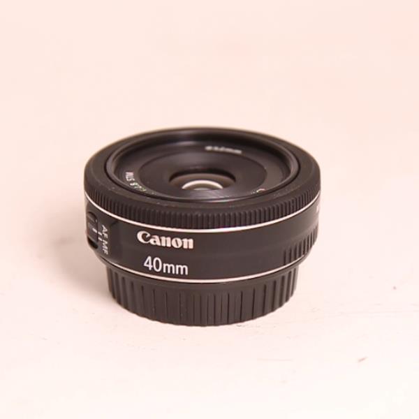 Used Canon EF 40mm f/2.8 STM Pancake Lens
