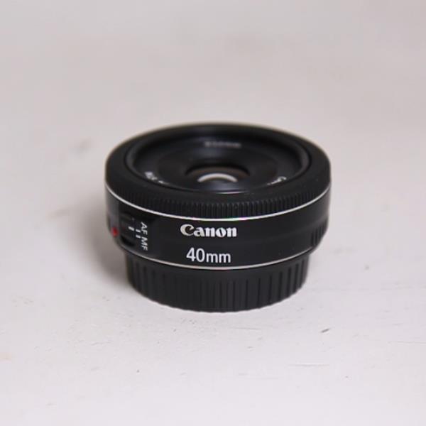 Used Canon EF 40mm f/2.8 STM Pancake Lens