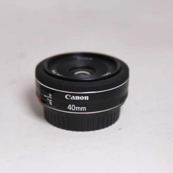 Used Canon EF 40mm f/2.8 STM Pancake Lens
