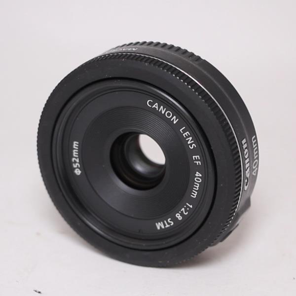 Used Canon EF 40mm f/2.8 STM Pancake Lens