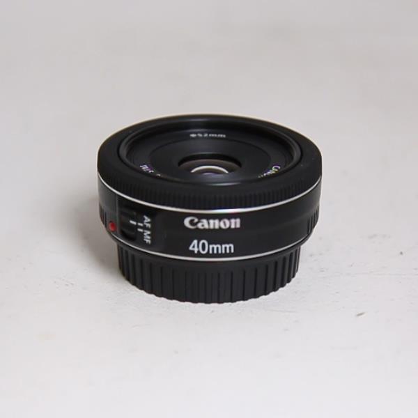 Used Canon EF 40mm f/2.8 STM Pancake Lens