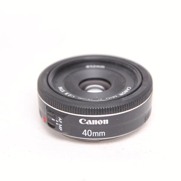 Used Canon EF 40mm f/2.8 STM Pancake Lens