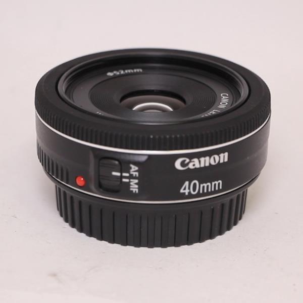Used Canon EF 40mm f/2.8 STM Pancake Lens