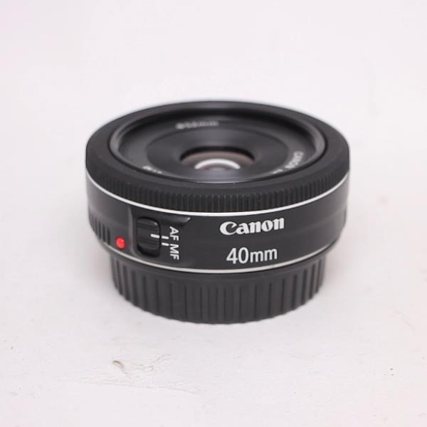 Used Canon EF 40mm f/2.8 STM Pancake Lens