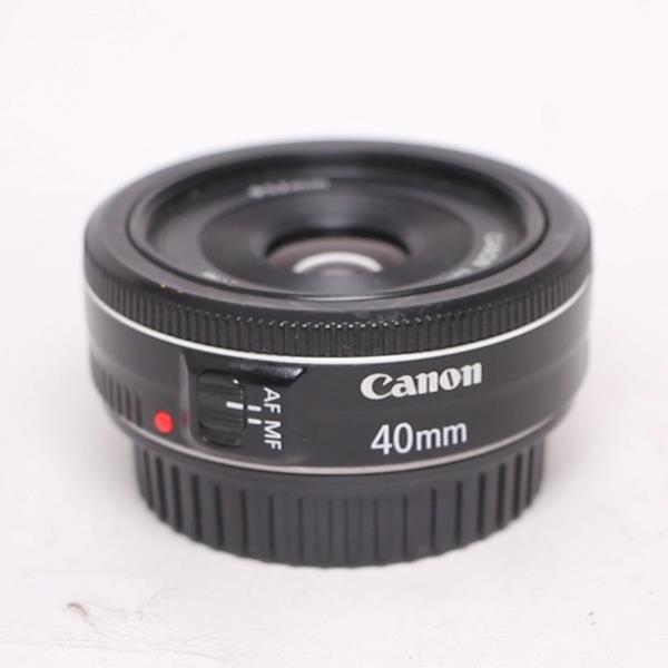 Used Canon EF 40mm f/2.8 STM Pancake Lens