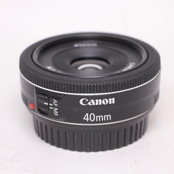 Used Canon EF 40mm f/2.8 STM Pancake Lens