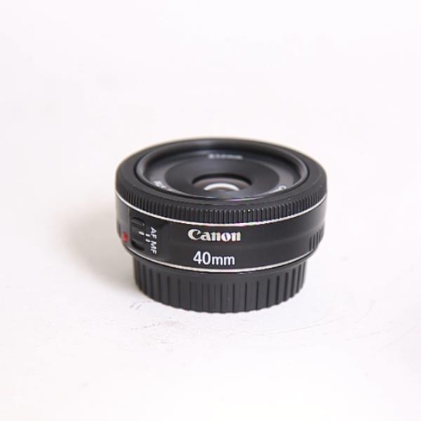 Used Canon EF 40mm f/2.8 STM Pancake Lens
