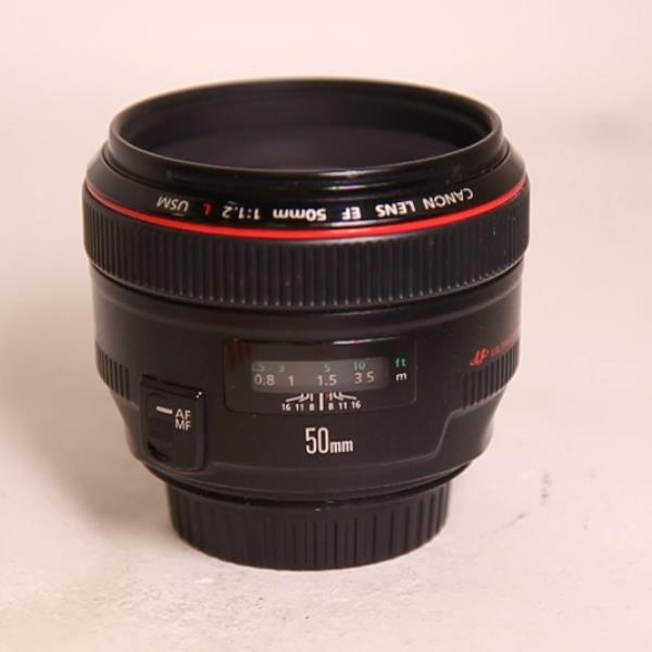 Used Canon EF 50mm f/1.2L USM Standard Lens