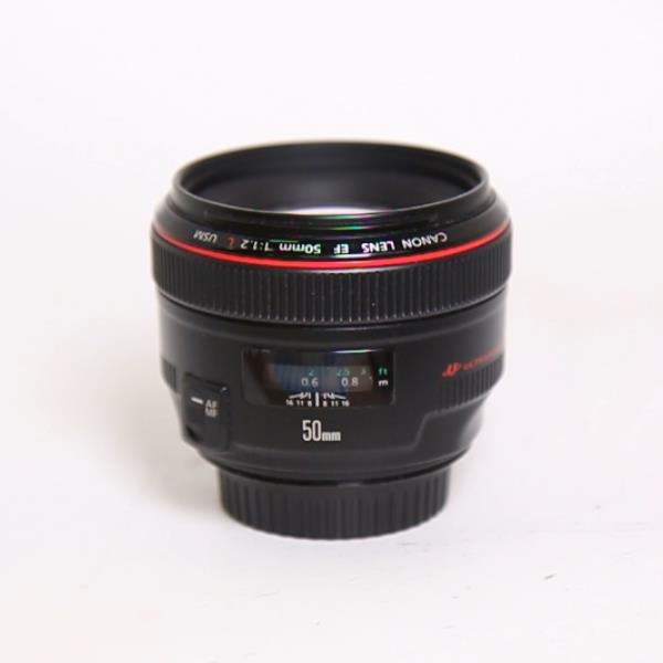 Used Canon EF 50mm f/1.2L USM Standard Lens