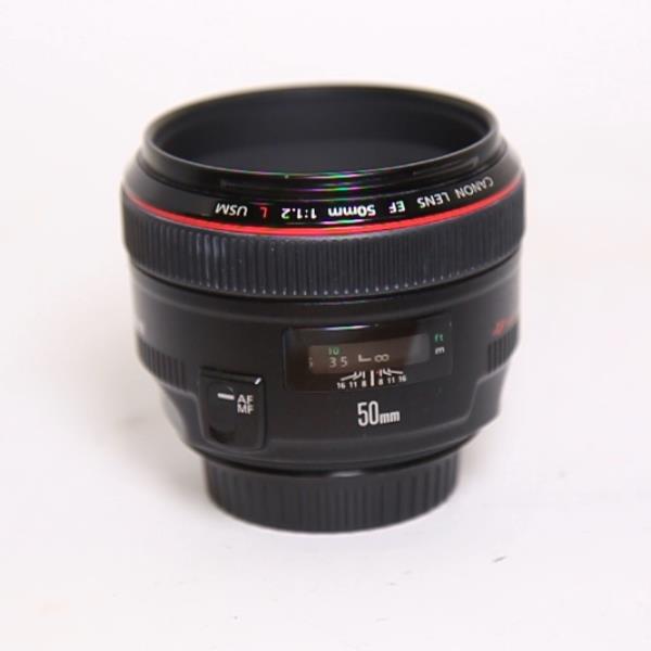 Used Canon EF 50mm f/1.2L USM Standard Lens