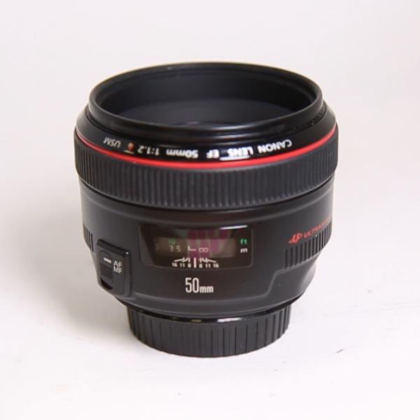 Used Canon EF 50mm f/1.2L USM Standard Lens