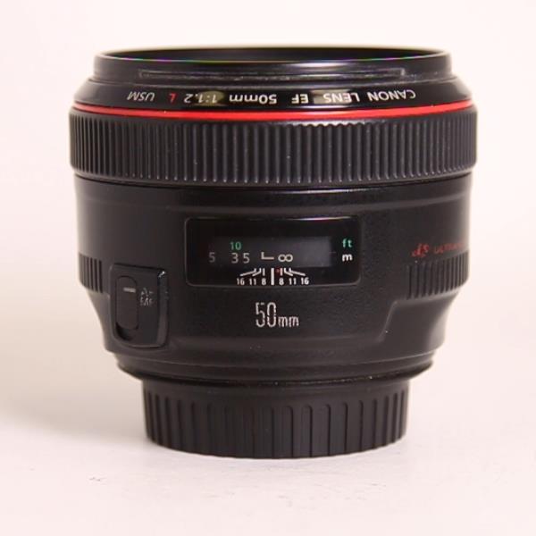Used Canon EF 50mm f/1.2L USM Standard Lens