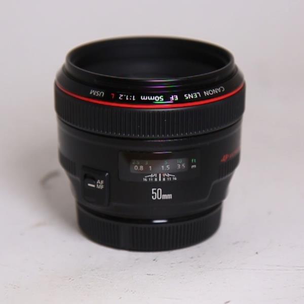 Used Canon EF 50mm f/1.2L USM Standard Lens