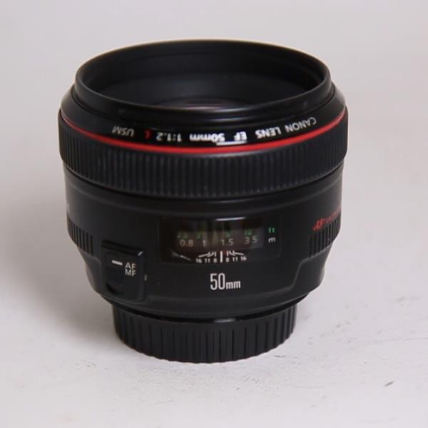 Used Canon EF 50mm f/1.2L USM Standard Lens