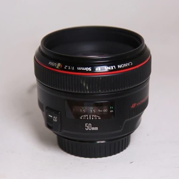 Used Canon EF 50mm f/1.2L USM Standard Lens