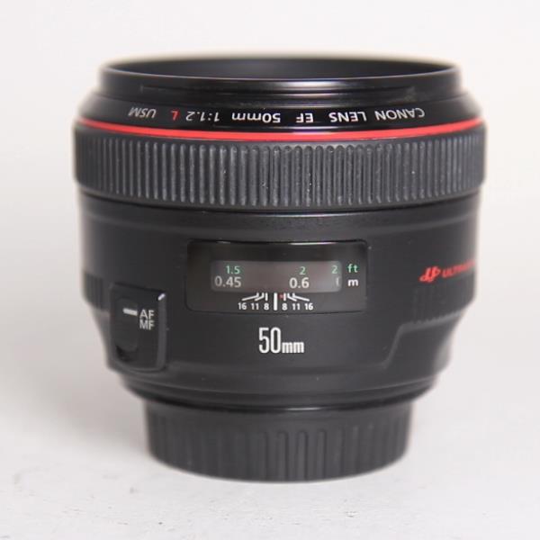 Used Canon EF 50mm f/1.2L USM Standard Lens